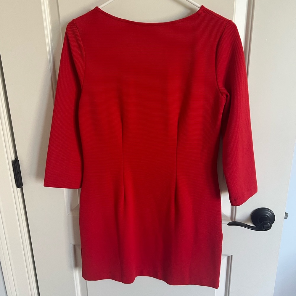 Elegant Red Women's Dress